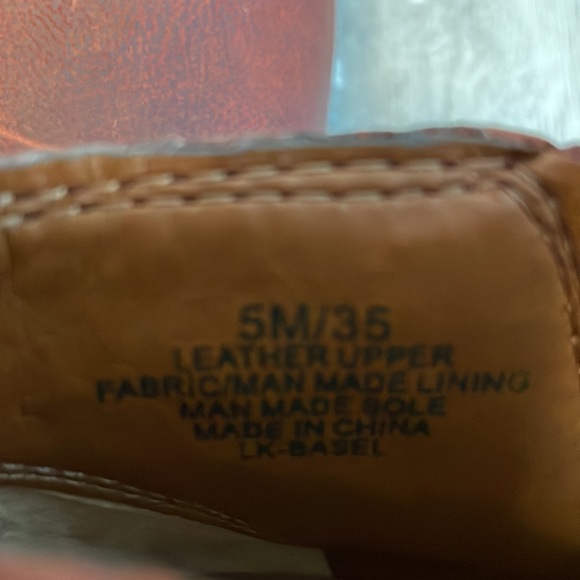 NIB Lucky Brand Oxblood Red Full Zip Suede Leather Booties Boots 5 - Picture 5 of 10